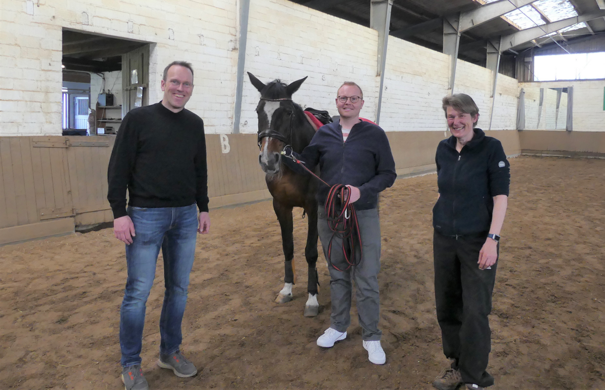Rüdiger Meß, Chris Dirksen (hanseWasser), Martina Prengel (Conpart)